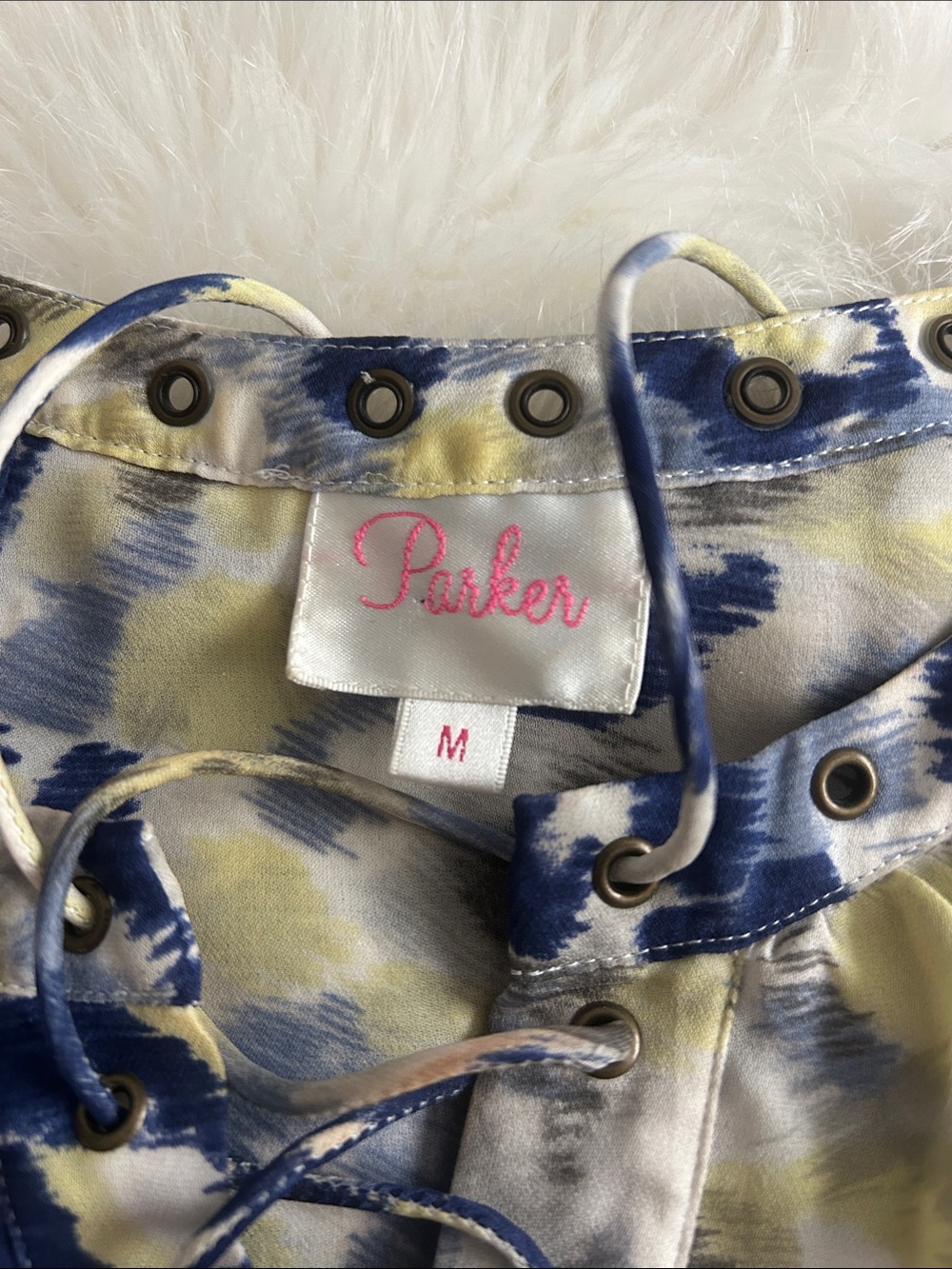 Parker silk sleeveless blouse - Picture 9 of 9